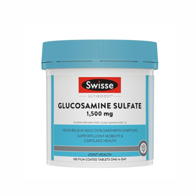 Swisse – Ultiboost Glucosamine Bone and Joint Strength 1500mg 180 Tablets
